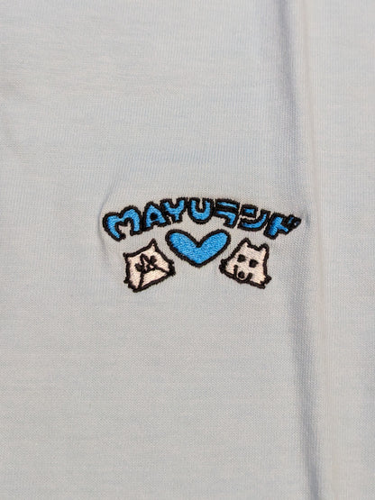 家出レスラー  Tシャツ(刺繍・ライトブルー)