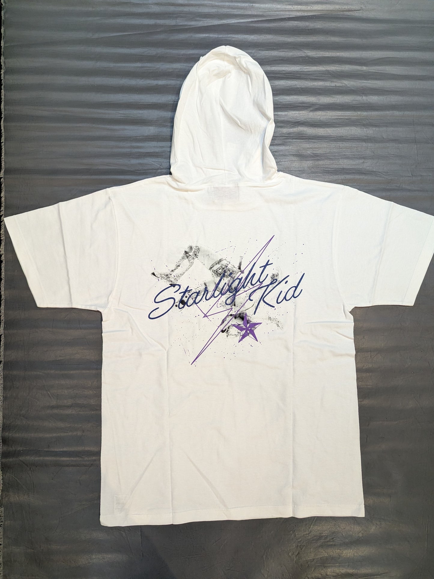 HTML ZERO3×STARDOM スターライト・キッド コラボTシャツ(ホワイト・フーディー)