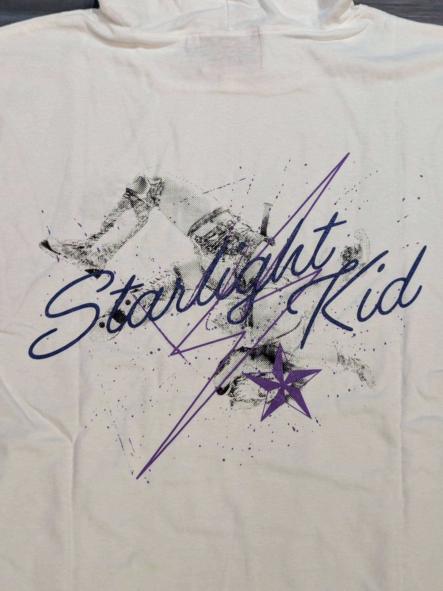 HTML ZERO3×STARDOM スターライト・キッド コラボTシャツ(ホワイト・フーディー)