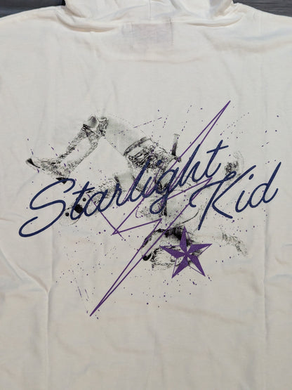 HTML ZERO3×STARDOM スターライト・キッド コラボTシャツ(ホワイト・フーディー)