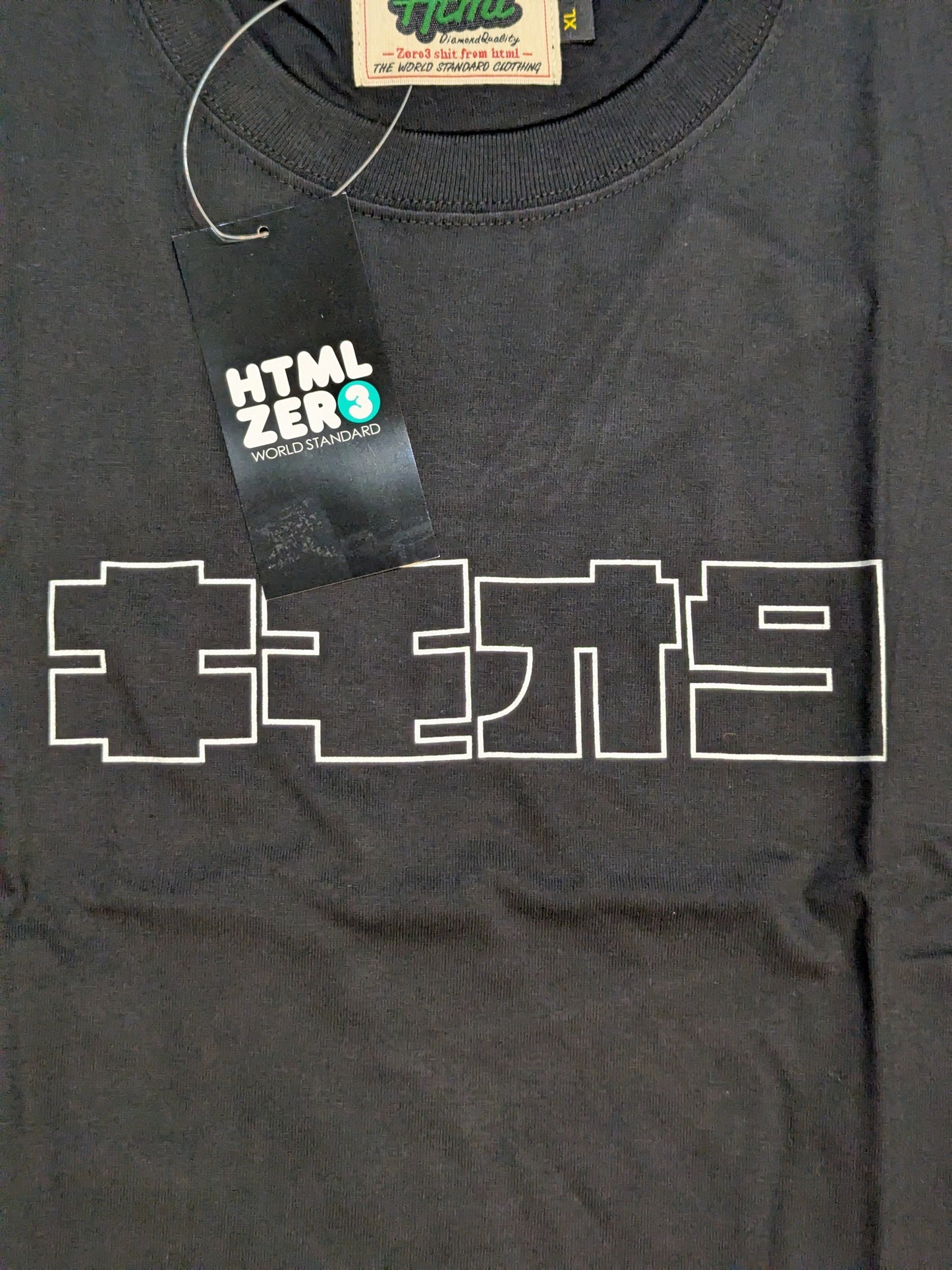 HTML ZERO3× STARDOM Saki Kashima  Collaboration T-Shirt (Black)