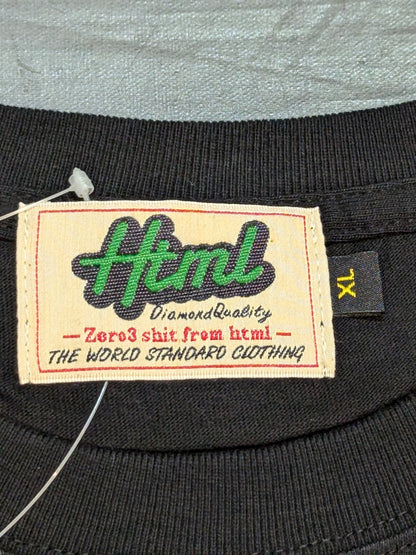 HTML ZERO3× STARDOM Saki Kashima  Collaboration T-Shirt (Black)