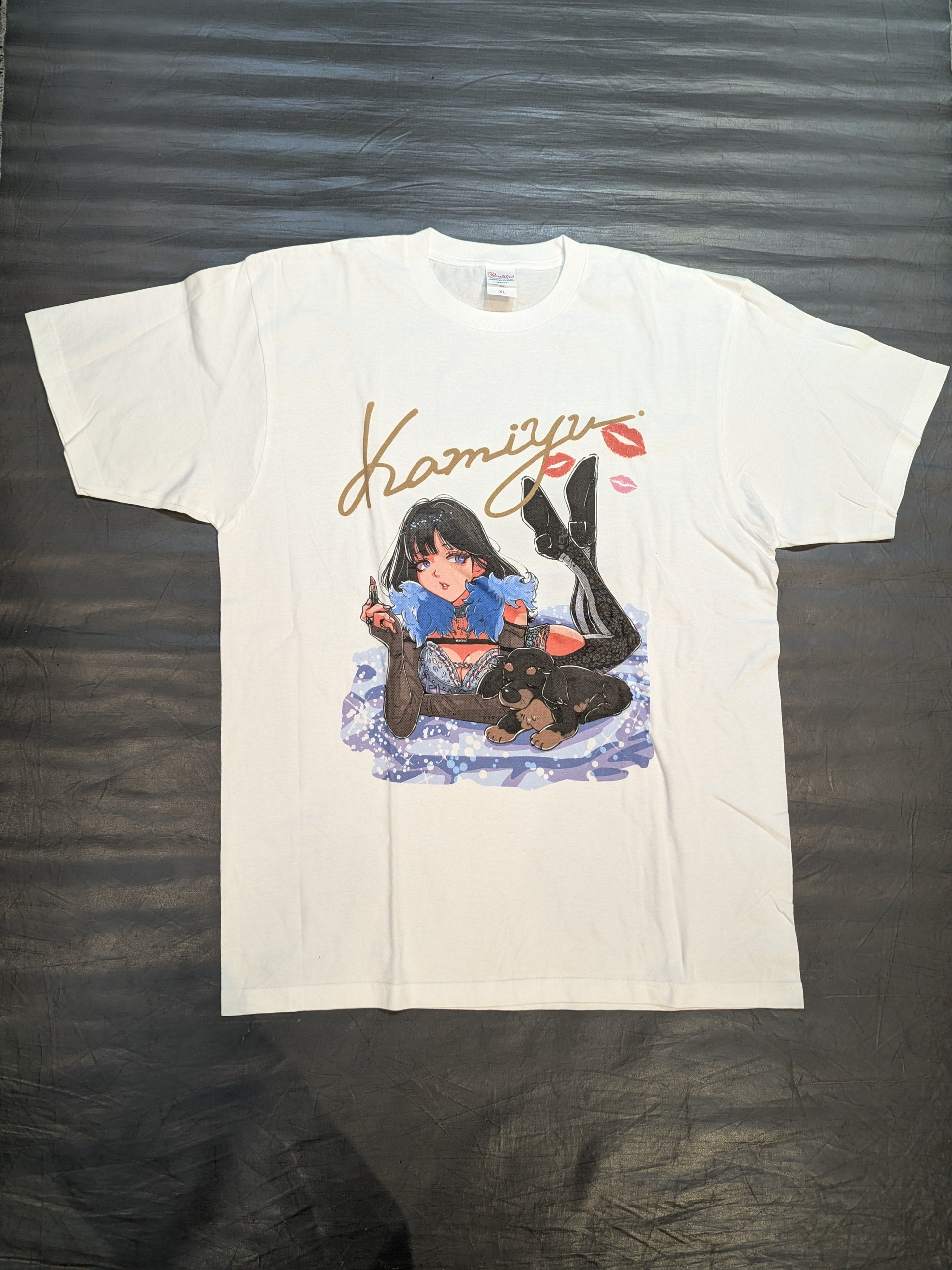 冬目景　画業30周年記念グッズ　キャラクターイラスト　Tシャツ　グランドジャンプ 上福ゆき「8周年記念」イラストTシャツ – 闘道館