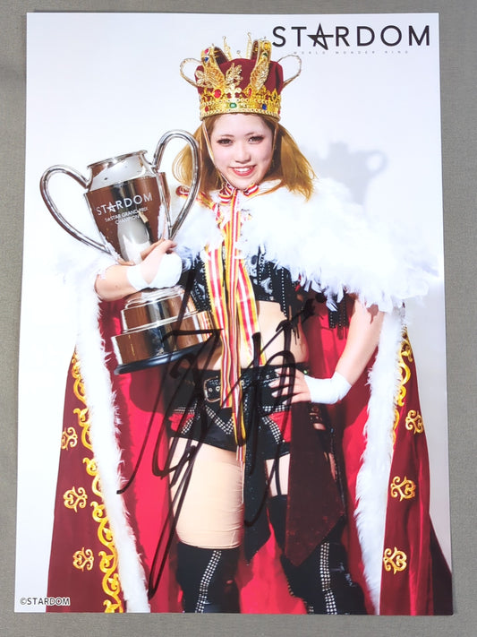 Suzu Suzuki  hand signed autograph  Starda Mu Pro-Photo (B-2)
