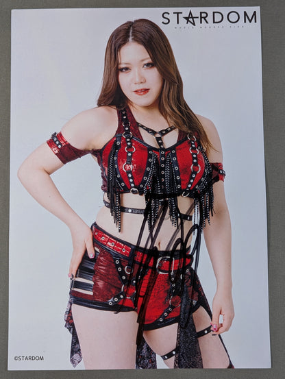 鈴季すず 直筆サイン入り スターダムポートレート(B-5)