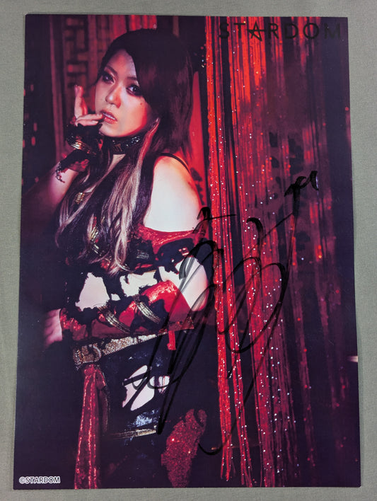 Suzu Suzuki  hand signed autograph  Starda Mu Pro-Photo (B-6)