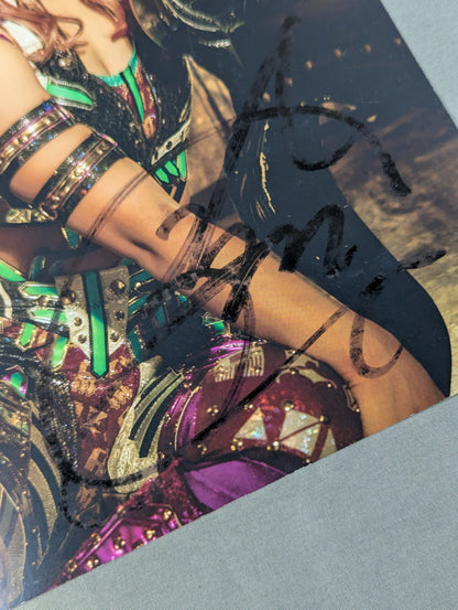 AZM hand signed autograph Stardom Pro-Photo (T-5)