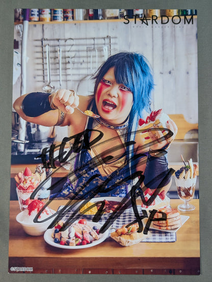 Natsuko Tora  hand signed autograph  Starda Pro-Photo (B-8)