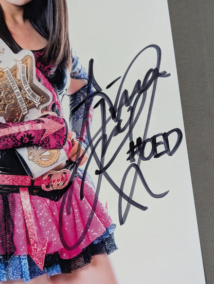 RINA  hand signed autograph  Starda Mu Pro-Photo (C-6)