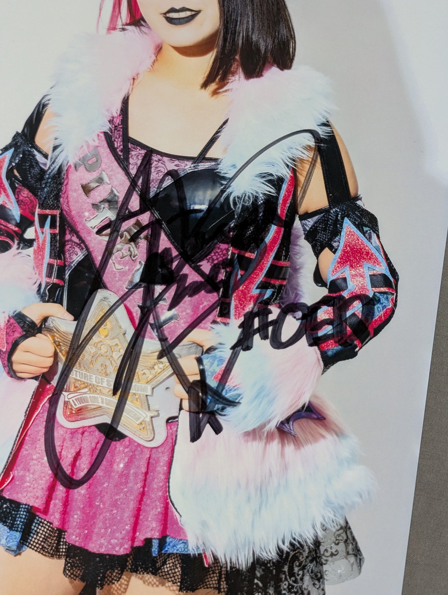 RINA  hand signed autograph  Starda Mu Pro-Photo (C-7)