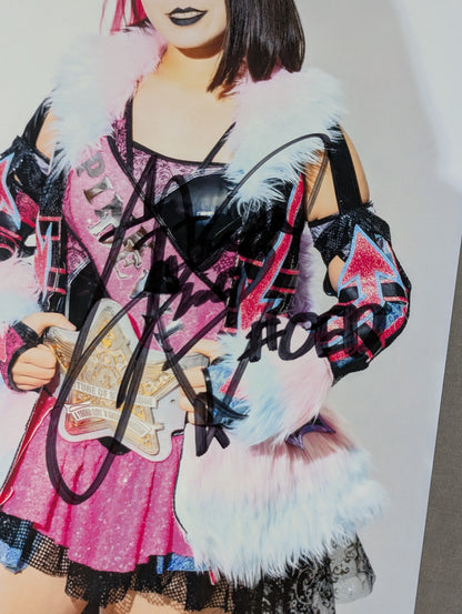 RINA  hand signed autograph  Starda Mu Pro-Photo (C-7)