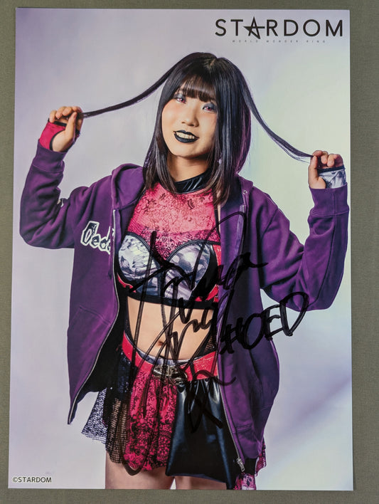 RINA  hand signed autograph  Starda Mu Pro-Photo (C-8)