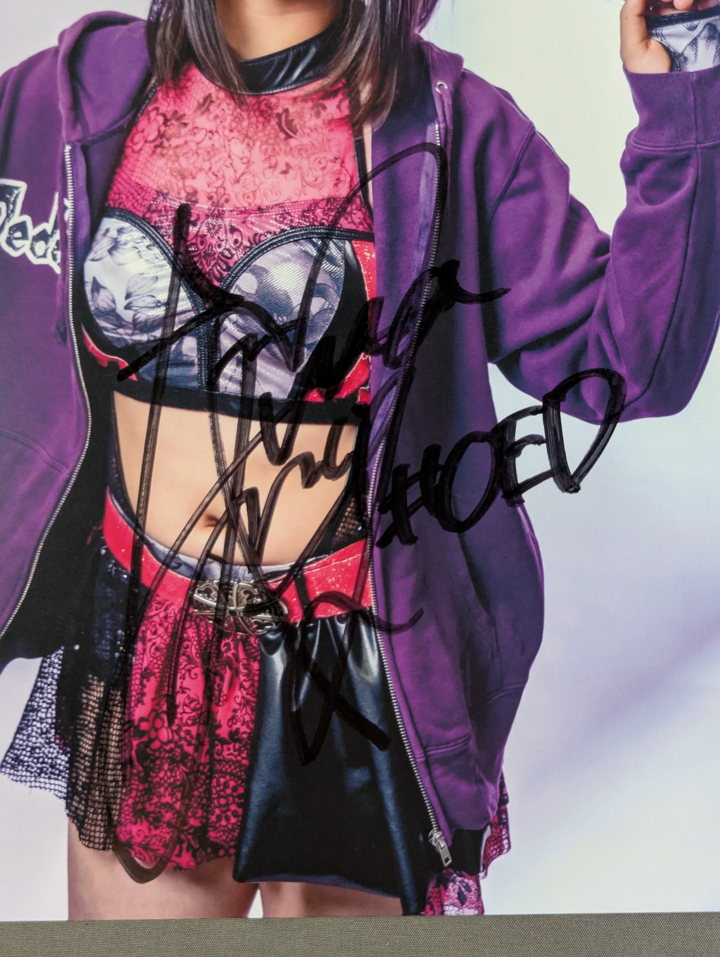 RINA  hand signed autograph  Starda Mu Pro-Photo (C-8)