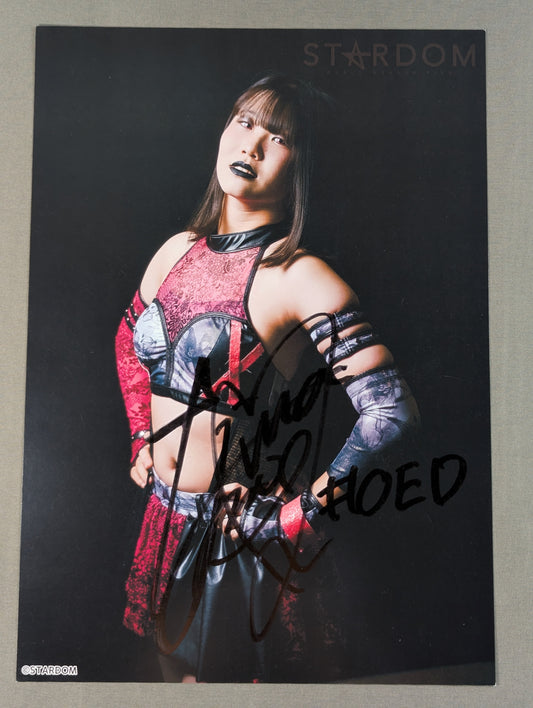 RINA  hand signed autograph  Starda Mu Pro-Photo (C-9)