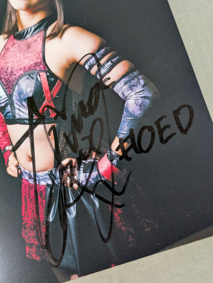 RINA  hand signed autograph  Starda Mu Pro-Photo (C-9)