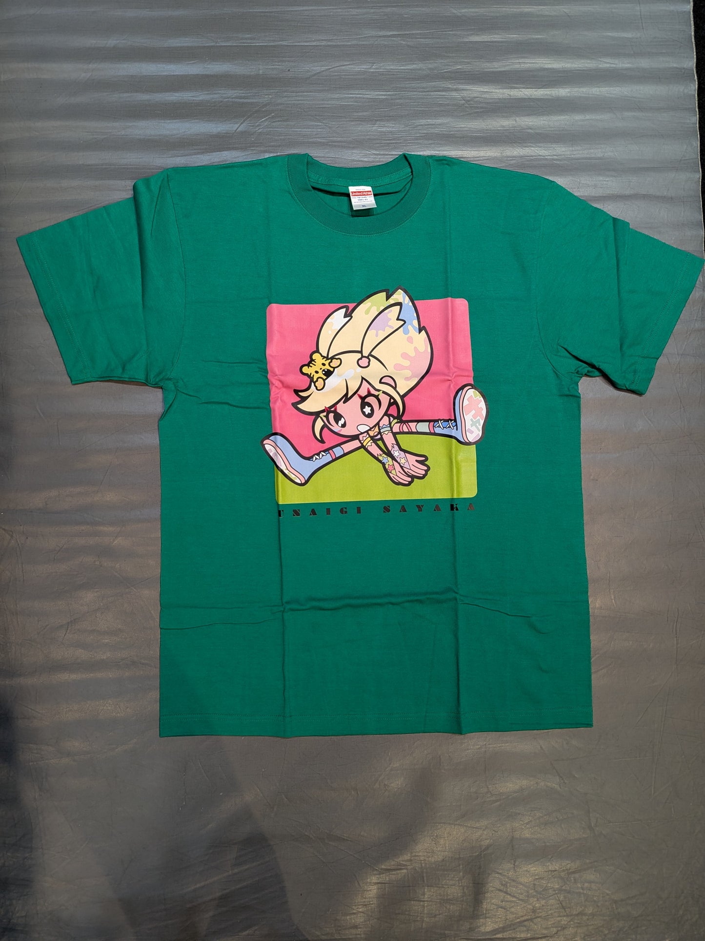 ウナギ・サヤカ「これ修羅」Tシャツ(グリーン)