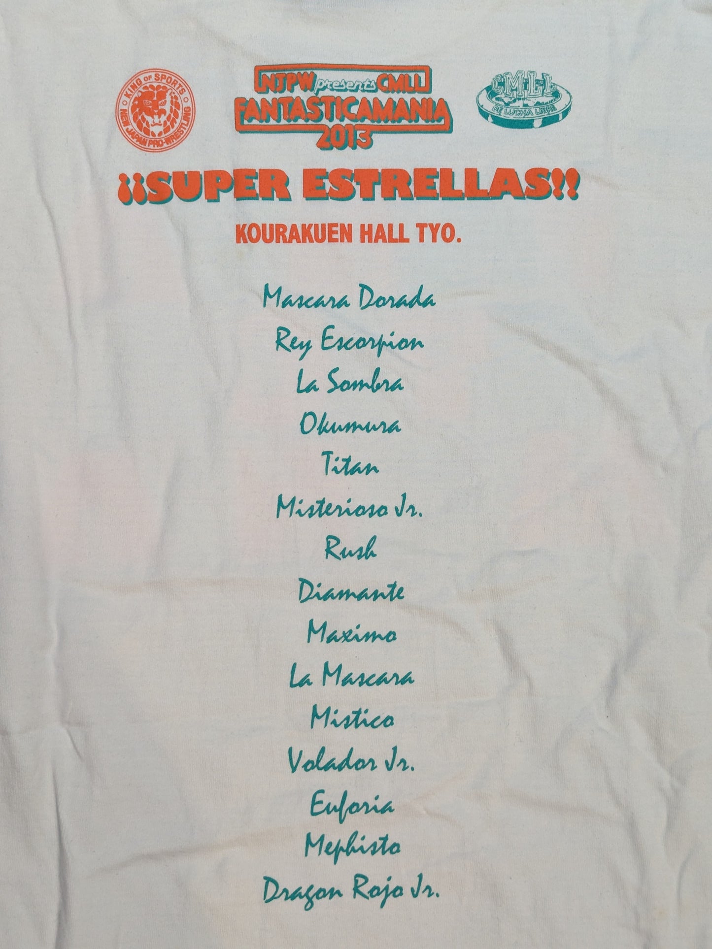 FANTASTICA MANIA 2013 Commemorative T-Shirt (White)