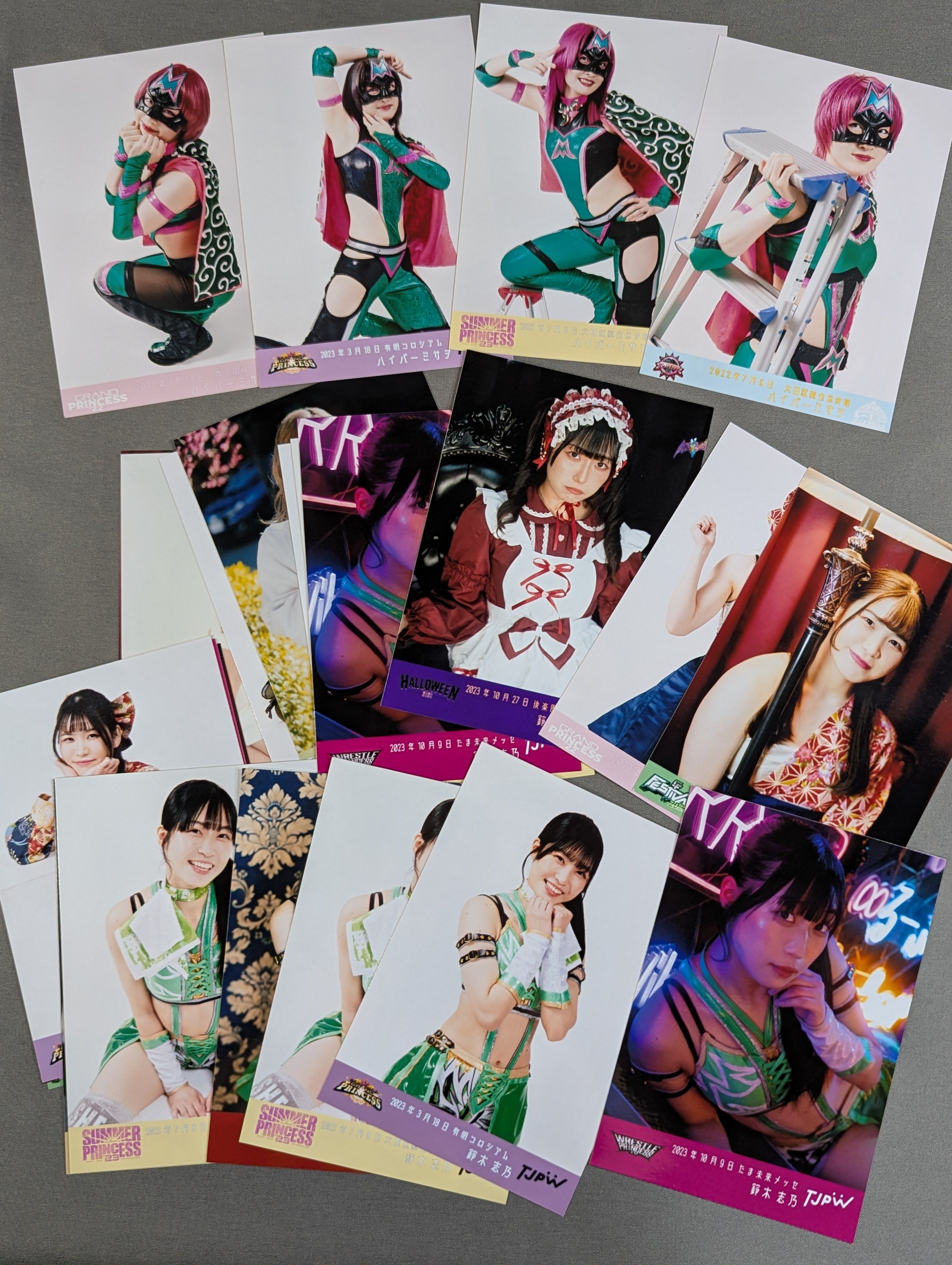 TJPW 東京女子プロレス 生写真 セット – 闘道館