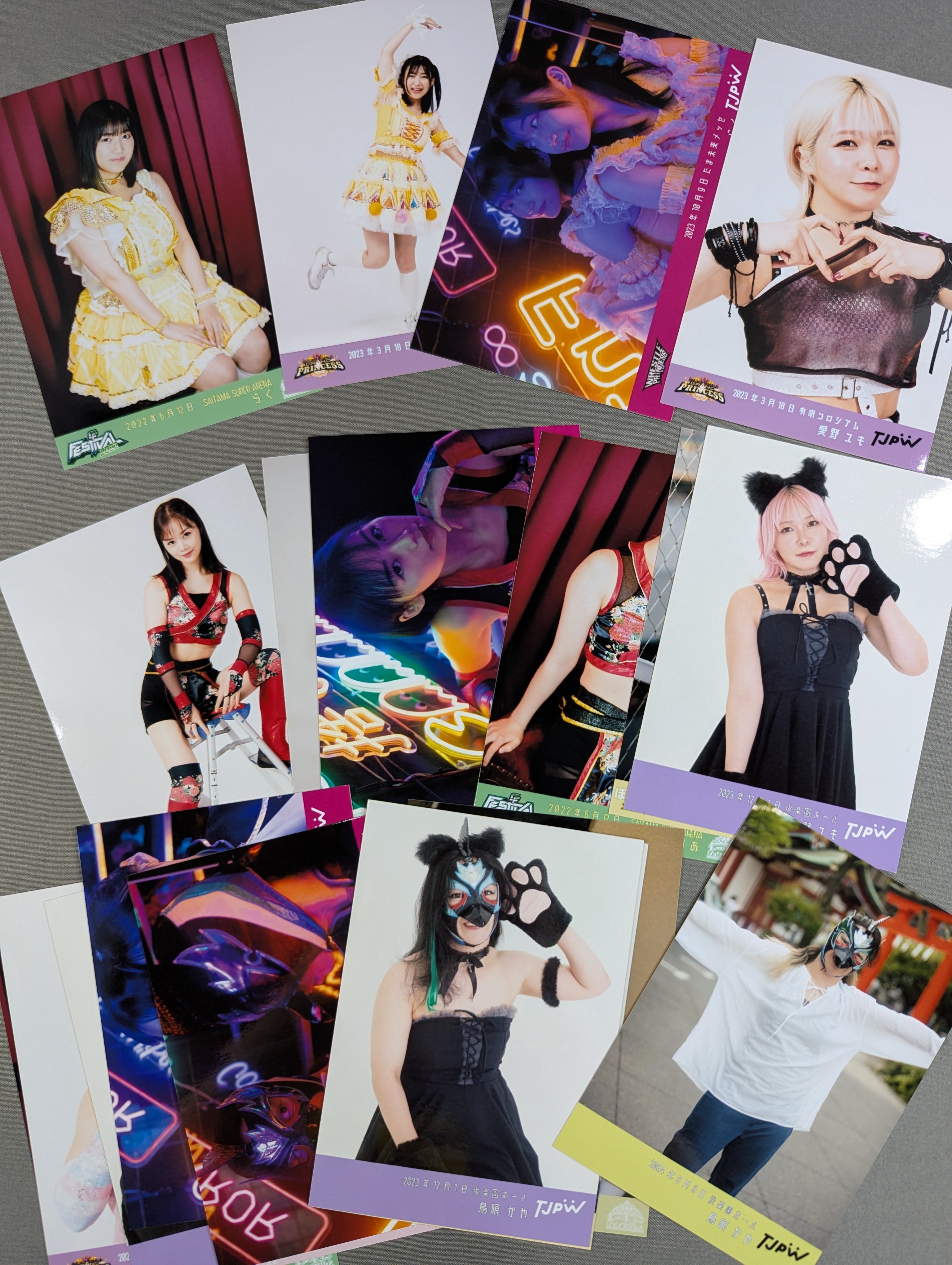TJPW 東京女子プロレス 生写真 セット – 闘道館