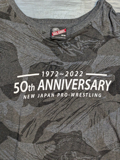 New Japan Pro Wrestling × Shimamura 50th ANNIVERSARY T-shirt