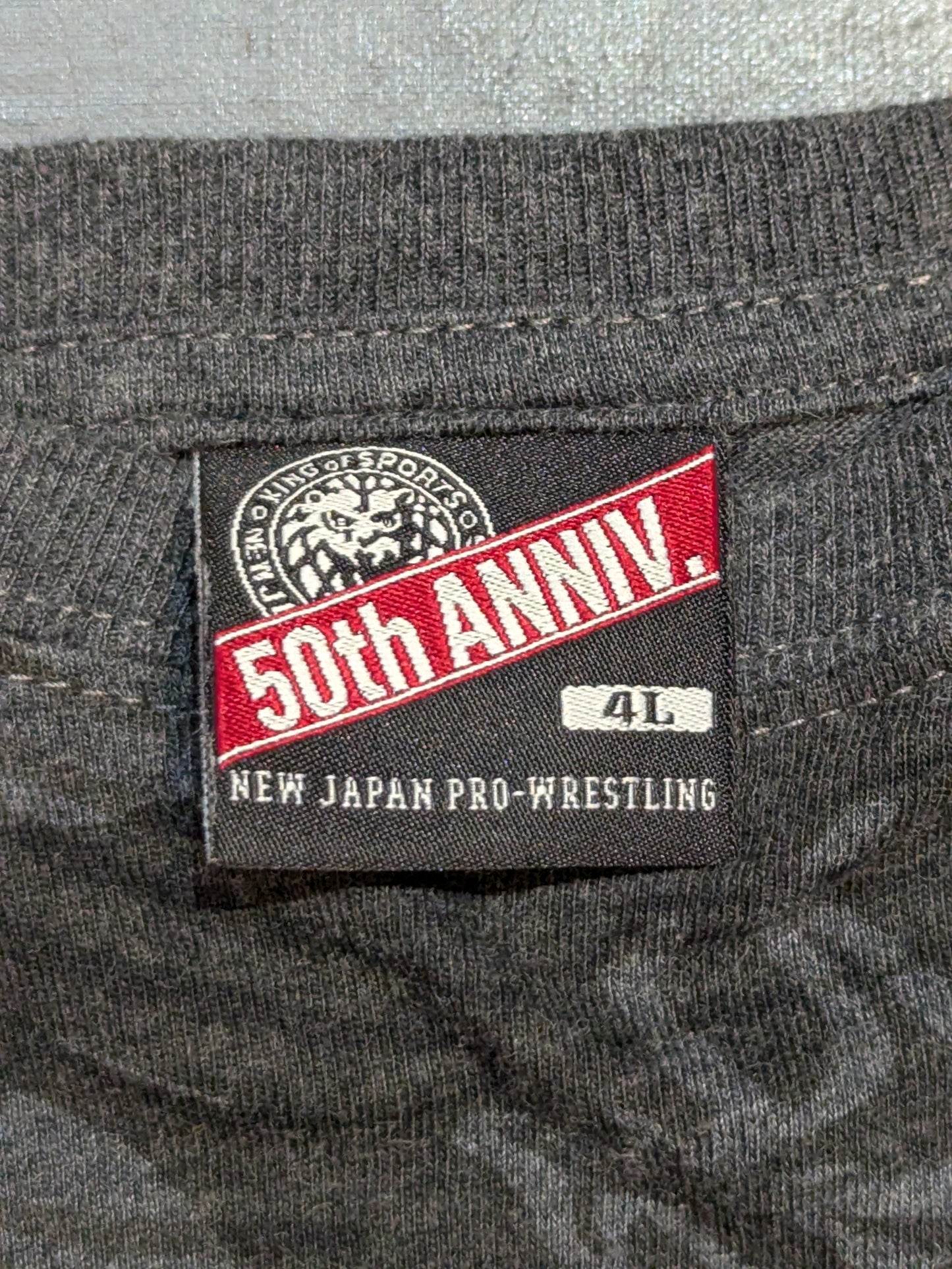 New Japan Pro Wrestling × Shimamura 50th ANNIVERSARY T-shirt