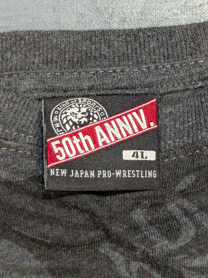 New Japan Pro Wrestling × Shimamura 50th ANNIVERSARY T-shirt