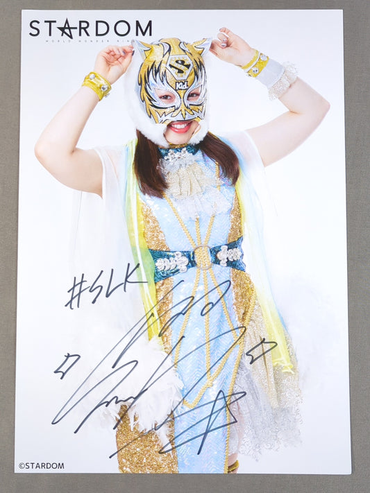STARLIGHT KID  hand signed autograph  Starda Mu Pro-Photo (H-2)