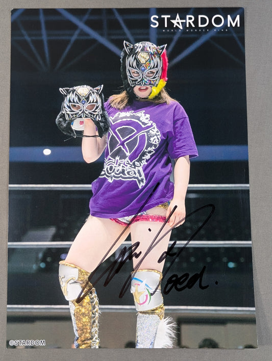 STARLIGHT KID  hand signed autograph  Starda Mu Pro-Photo (H-3)
