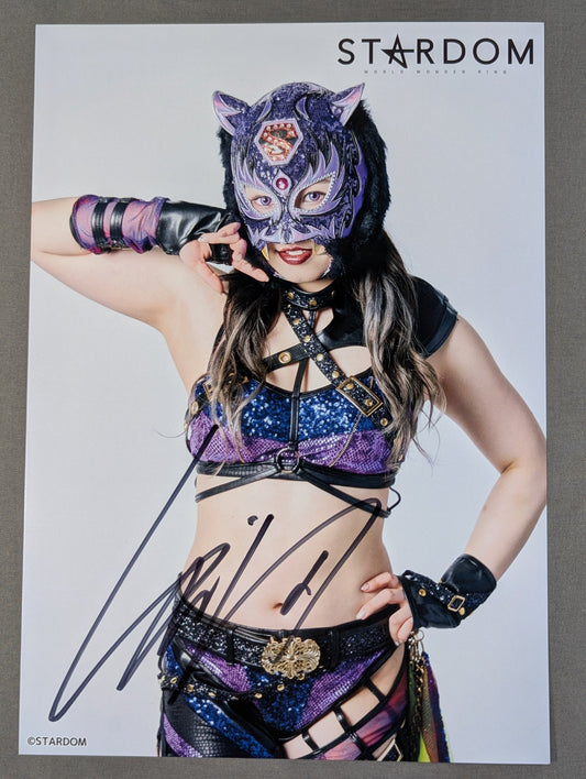 STARLIGHT KID  hand signed autograph  Starda Mu Pro-Photo (H-5)