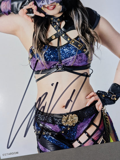 STARLIGHT KID  hand signed autograph  Starda Mu Pro-Photo (H-5)