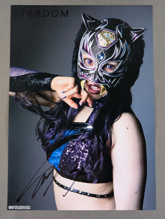 STARLIGHT KID  hand signed autograph  Starda Mu Pro-Photo (H-6)