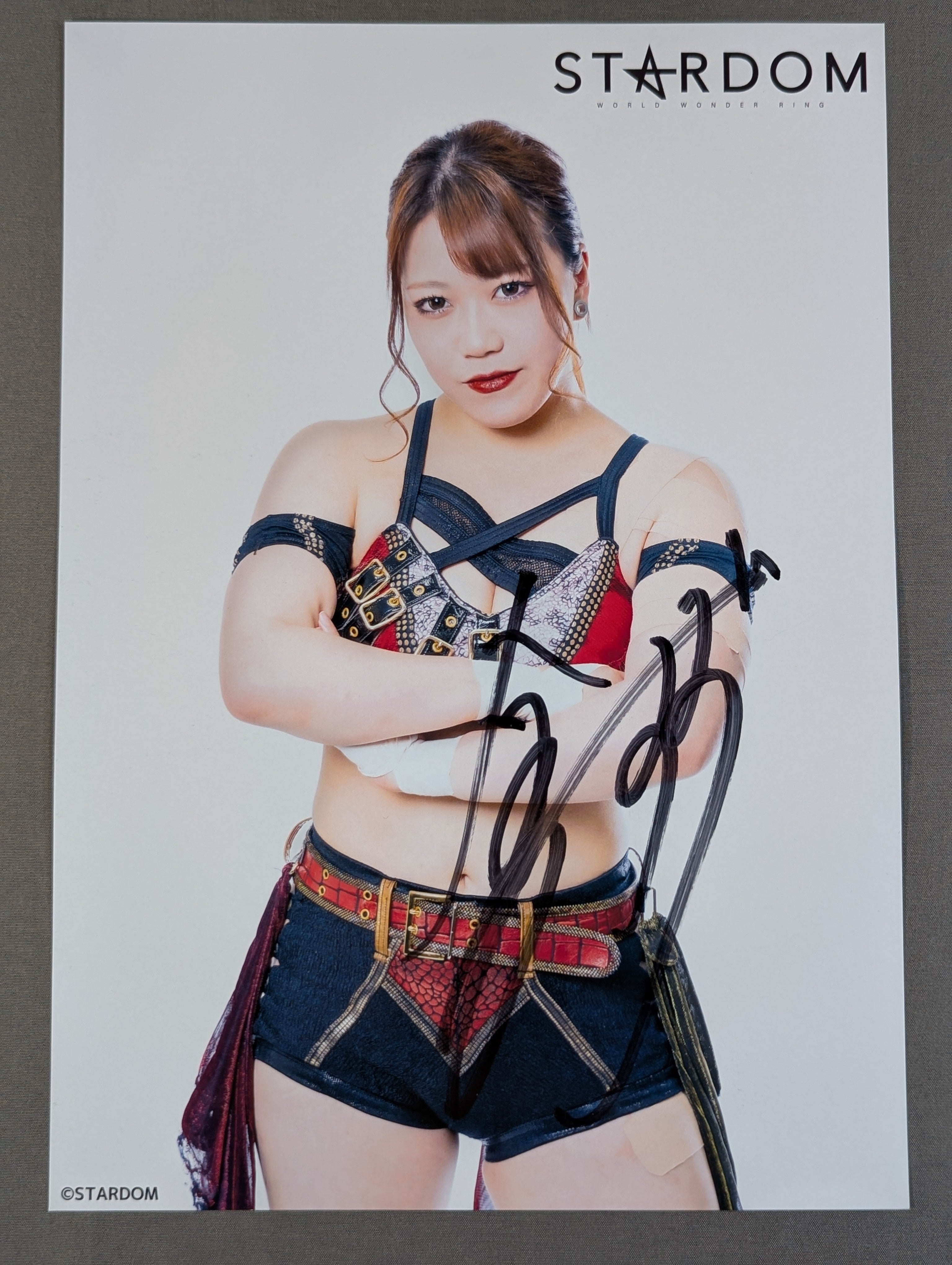 鈴季すず 直筆サイン入り スターダムポートレート(C-1) – 闘道館