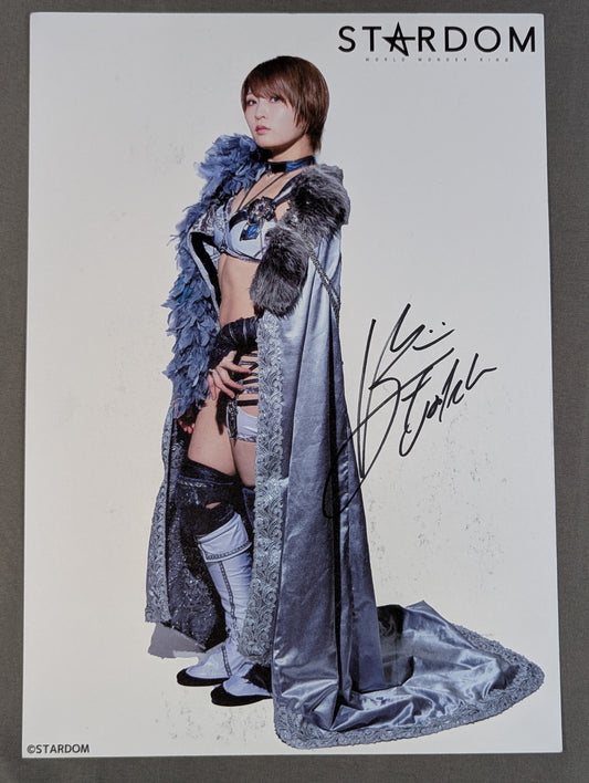 Saori Anou  hand signed autograph  Starda Mu Pro-Photo (E-4)