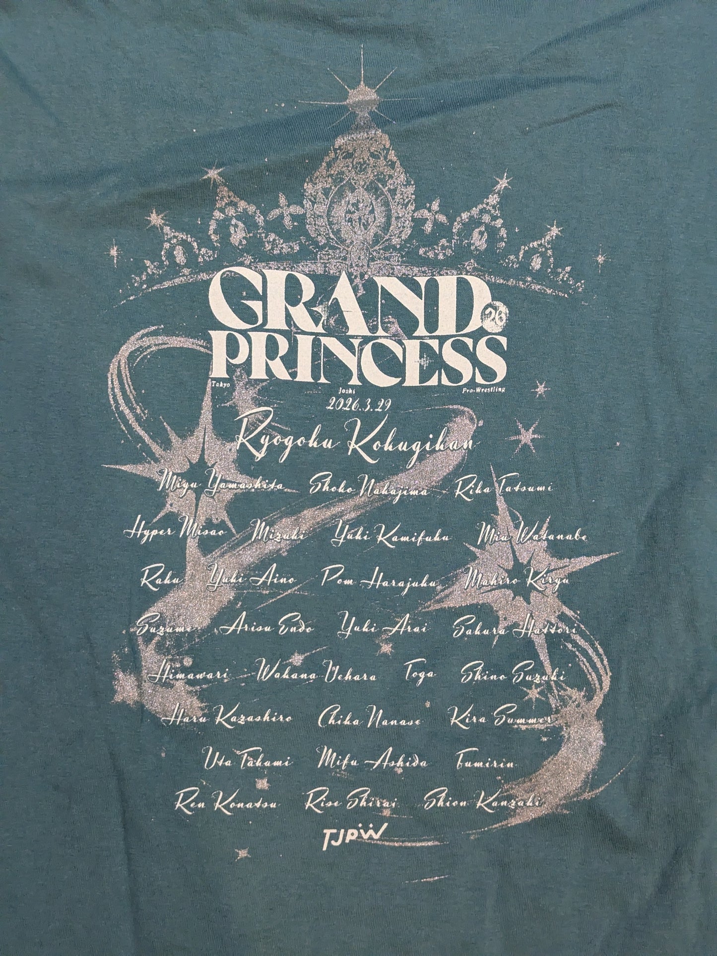 東京女子プロレス「GP26」大会記念Tシャツ