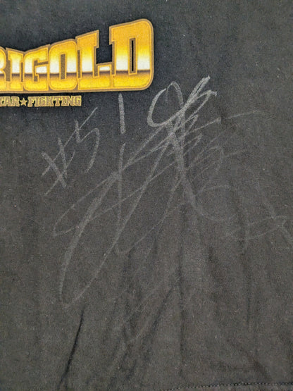 【hand signed autograph】 Chika Goto  #51 Marigold Jersey Number T-Shirt (Black)