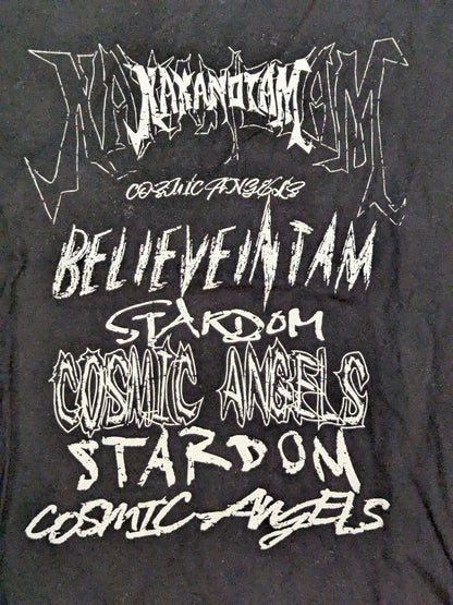中野たむ「BELIEVE IN TAM」Tシャツ(2024)