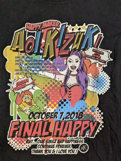 希月あおい「HAPPY MAKER AOI KIZUKI」Tシャツ