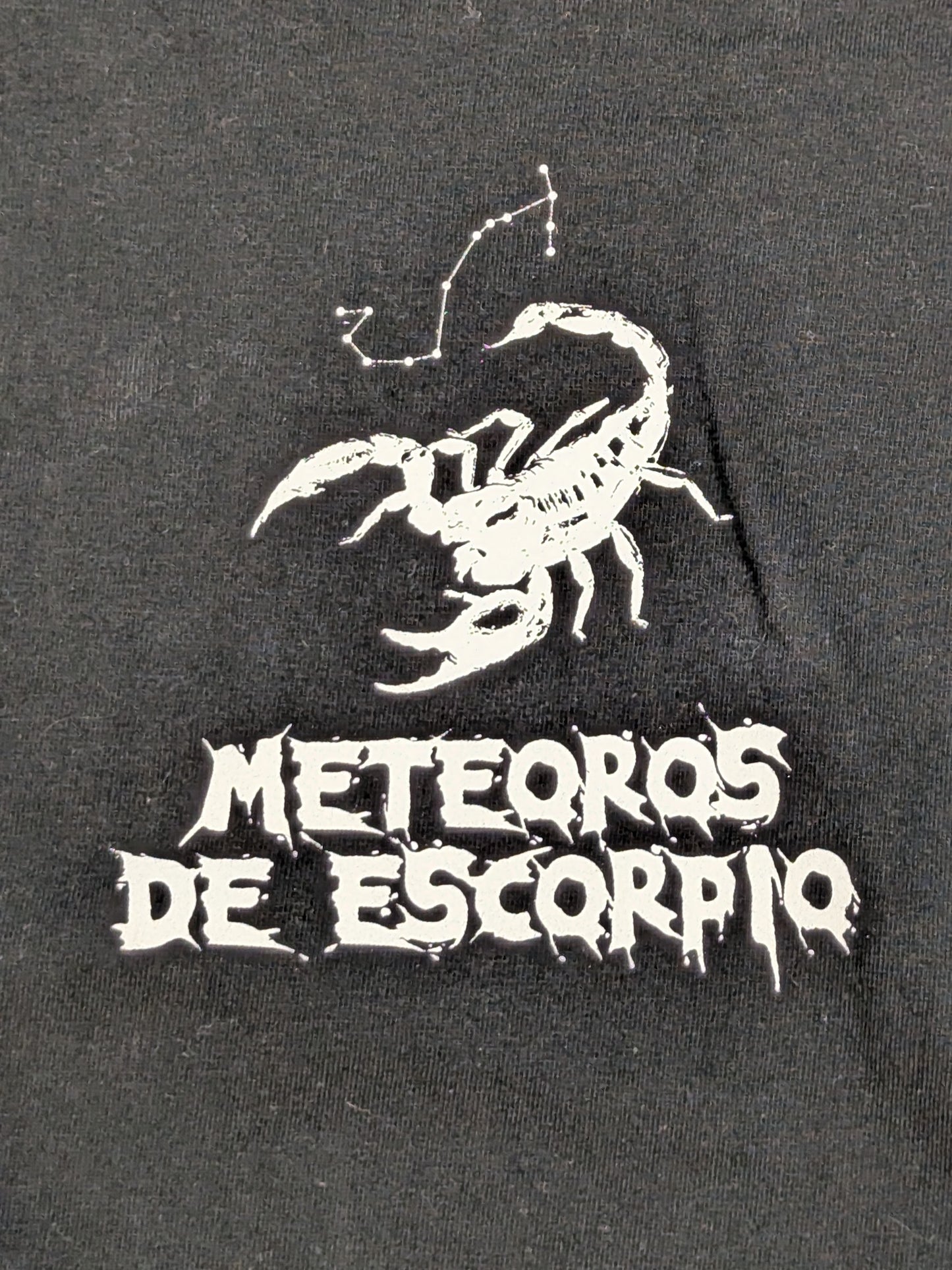 七星「METEOROS DE ESCORPIO」Tシャツ