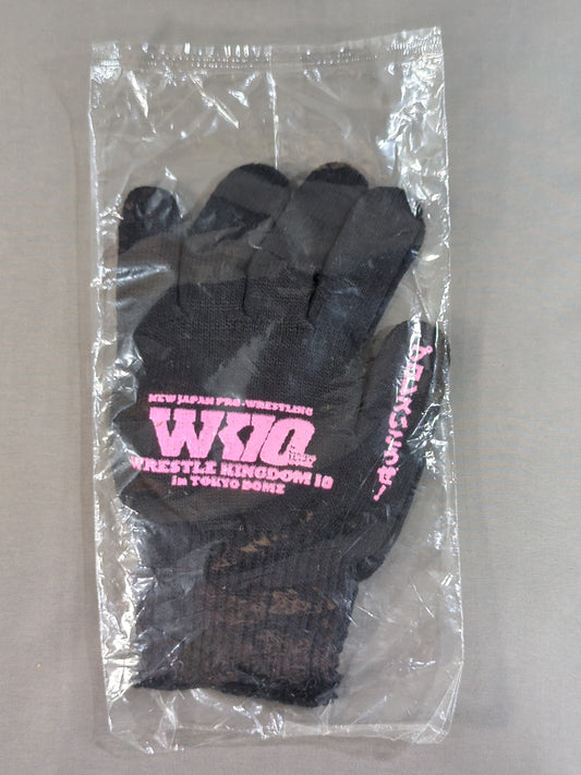 Wrestle Kingdom 10 Gloves (Black×Pink)