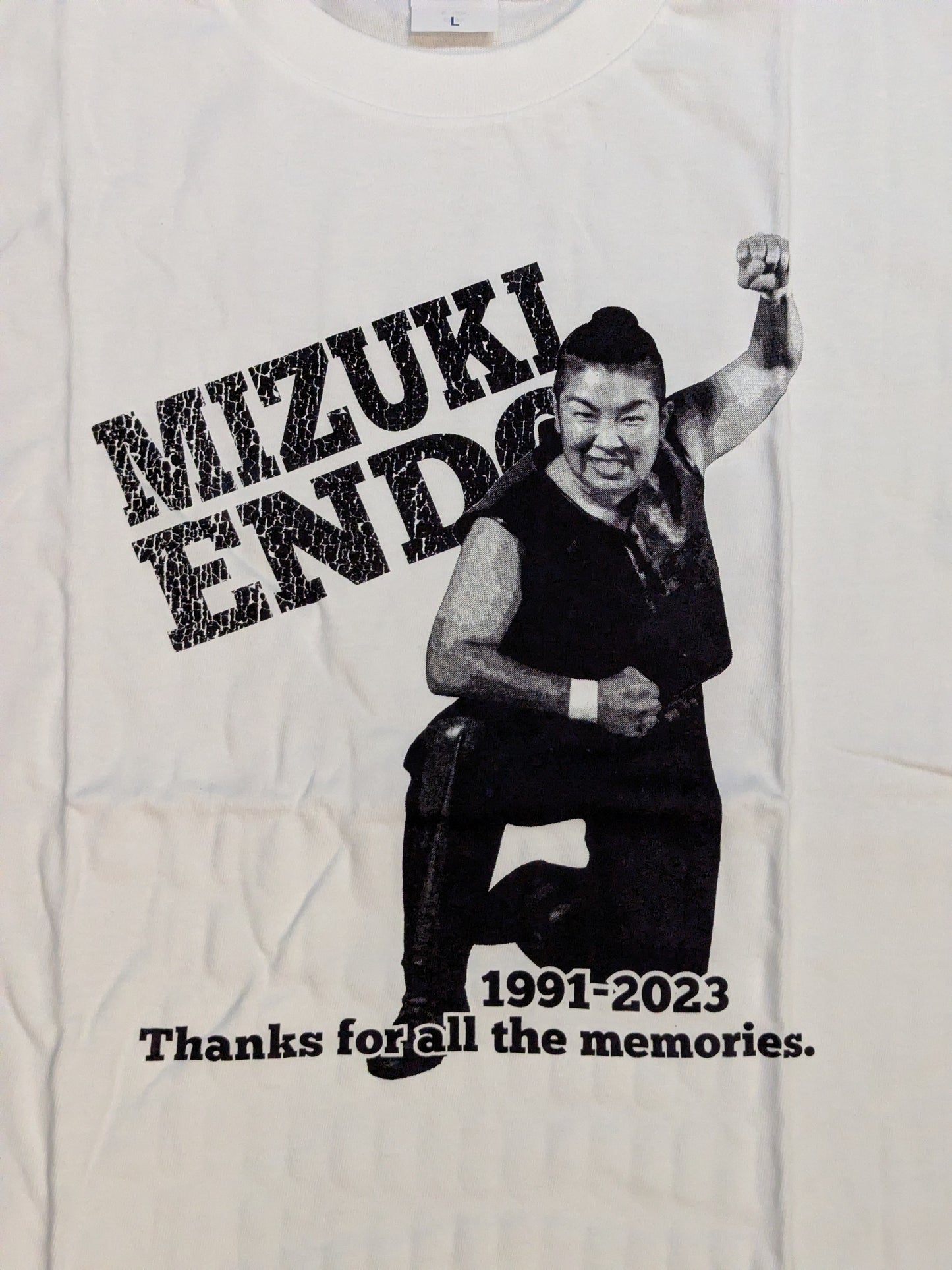 遠藤美月「Thanks for all the memories」ピクチャーTシャツ