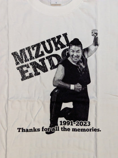 遠藤美月「Thanks for all the memories」ピクチャーTシャツ