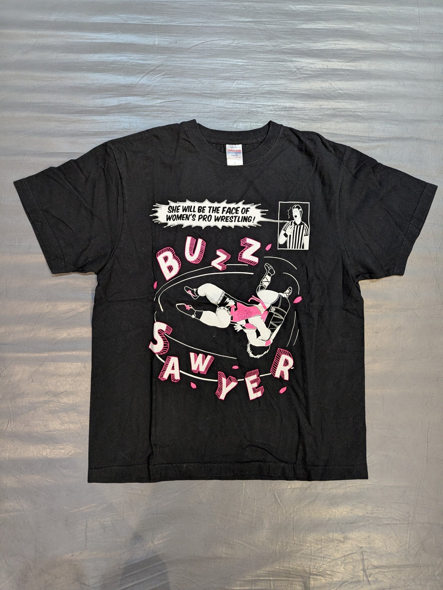 Chihiro Hashimoto  "BUZZSAWYER" Illustration T-Shirt