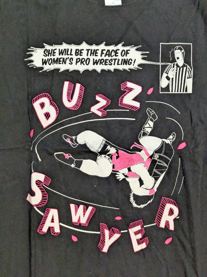 Chihiro Hashimoto  "BUZZSAWYER" Illustration T-Shirt