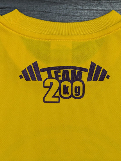チーム200キロ ドライTシャツ(イエロー)
