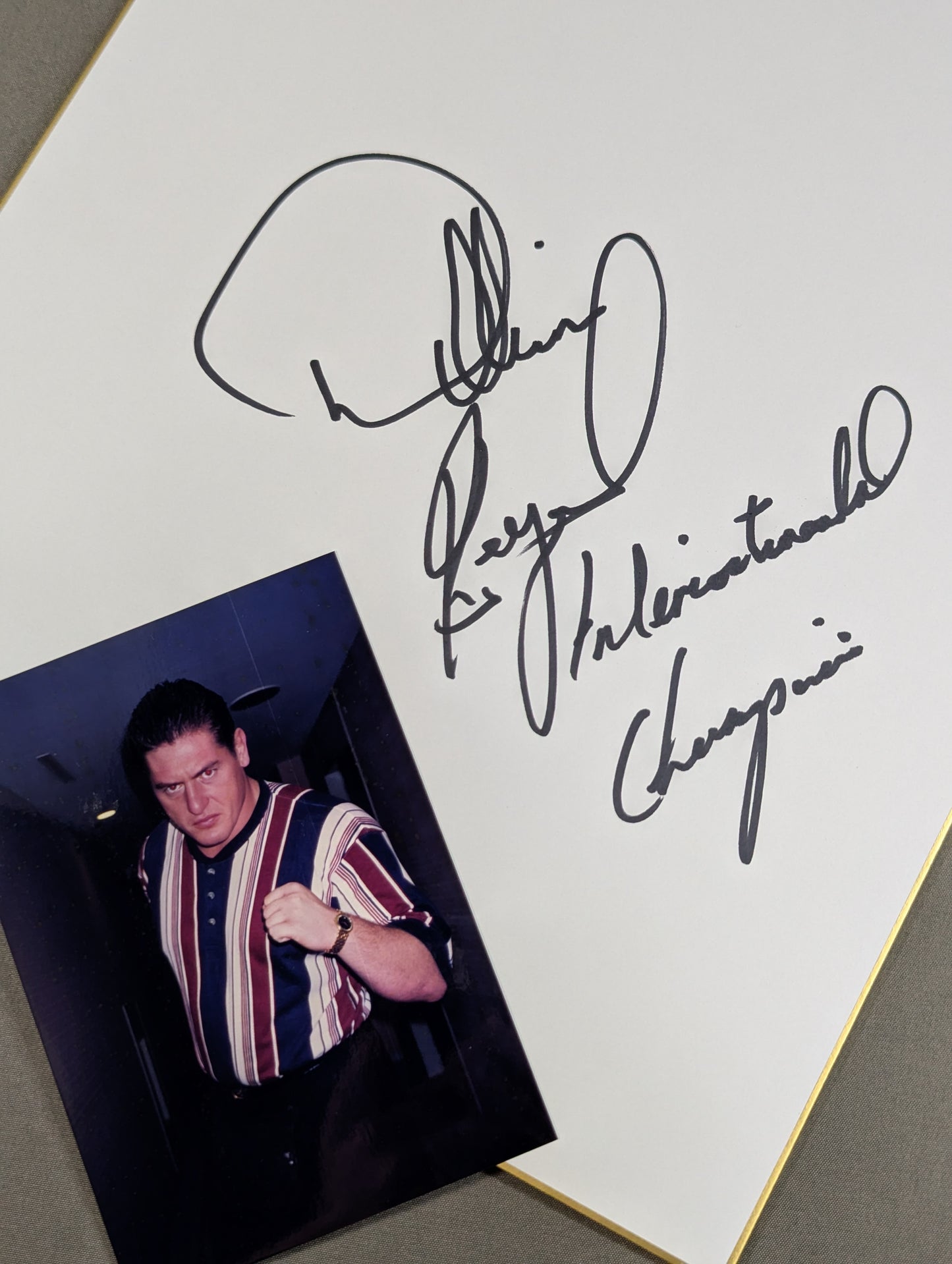 William Regal (with photo)
