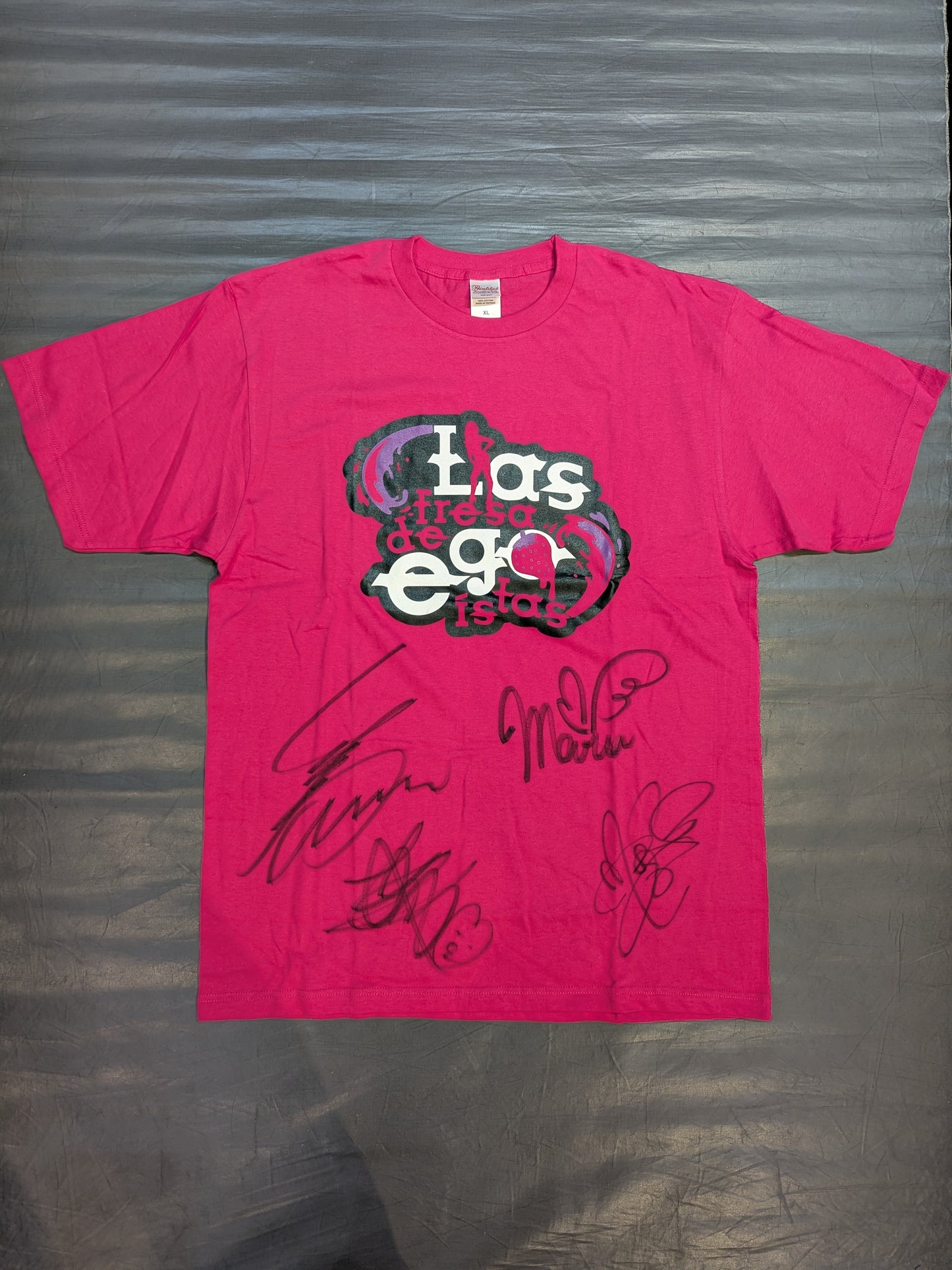 【4選手直筆サイン入り】Las Fresa de Egoistas Tシャツ