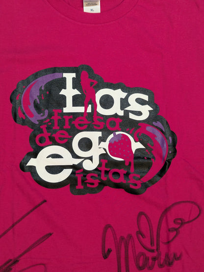 【4選手直筆サイン入り】Las Fresa de Egoistas Tシャツ