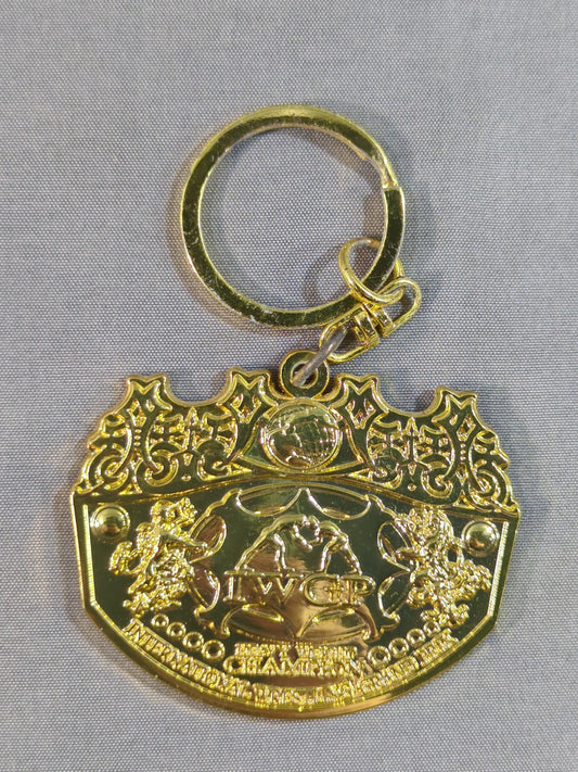 2nd IWGP Heavyweight Champion Belt Metal Keychain