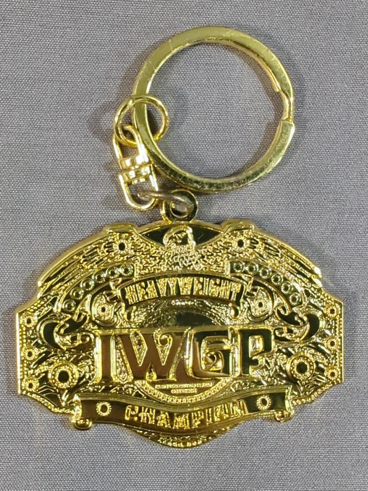 3rd IWGP Heavyweight Championship Belt Metal Keychain
