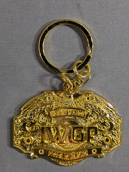 3rd IWGP Heavyweight Championship Belt Metal Keychain